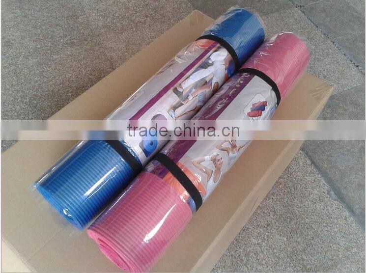 Custom Print Eco Anti-slip NBR/PVC Sink Yoga Mat