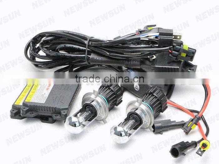 HID xenon kit supplier 12V 35W H4 Hi /low Slim kit xenon bulbs 3000k 4300k 6000k 8000k 10000k auto hid kit