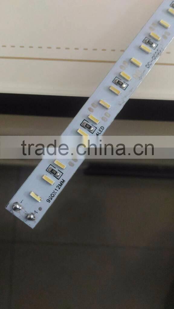 Aluminum PCB 12V 144leds/m rigid led 4014 strip 12V led bar strip