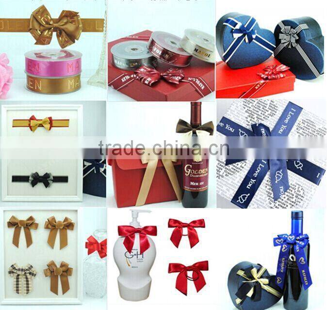 2015 hot sale round ribbon rosette badge