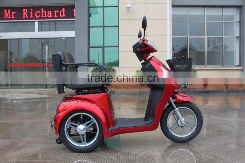 Electric tricycle disabled scooter Ruidi mobility scooter R3 three wheel scooter