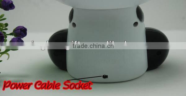 The Popular table rechargeable table Lamp,energy-saving Panda shape touchable LED lamp.