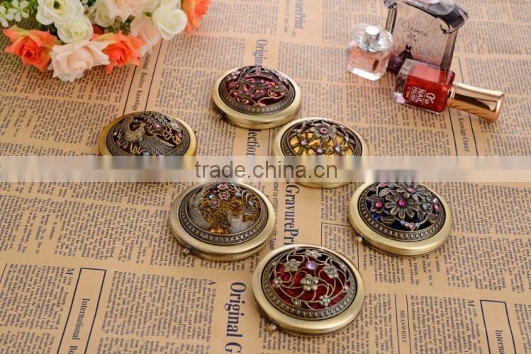 Carved Russian Cosmetic Mirrors