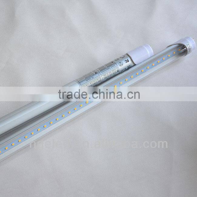 CE RoHS Ra80 36w 8ft led tube light with transparent & frosted PC cover