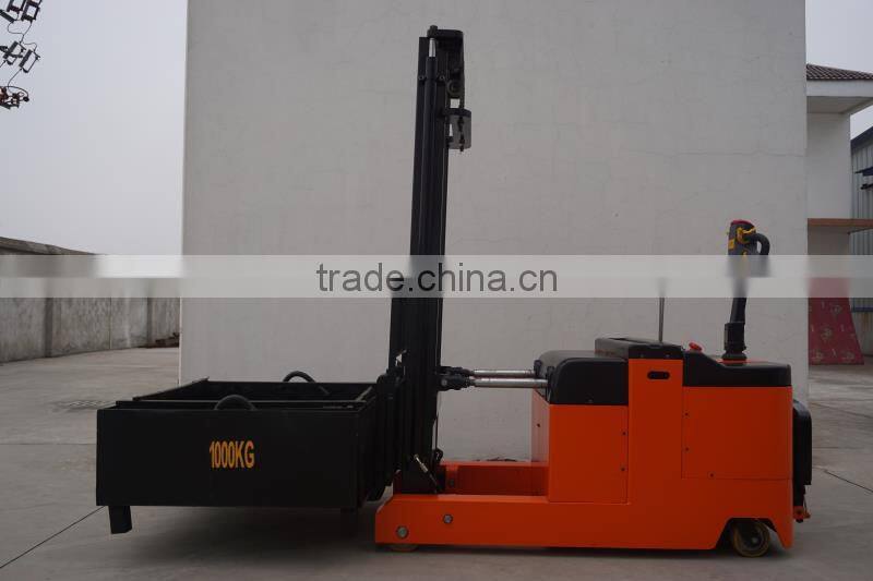 Stand On Electric Counterbalanced Stacker In Forklift
