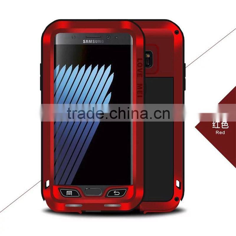 ORIGINAL Love Mei Powerful Case FOR GALAXY NOTE 7 Shockproof Waterproof Rugged Metal SHOCKPROOF case FULL LINE TAKTIK