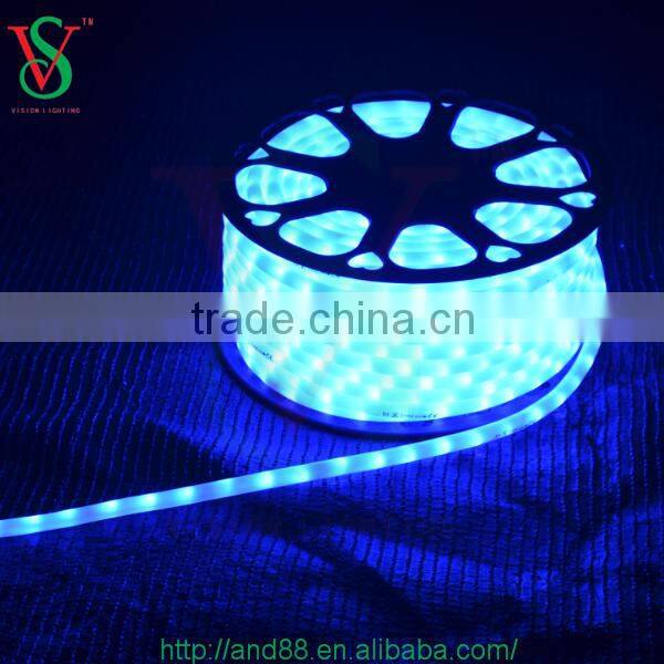 Thin led 220v led rope light for christmas decorations
