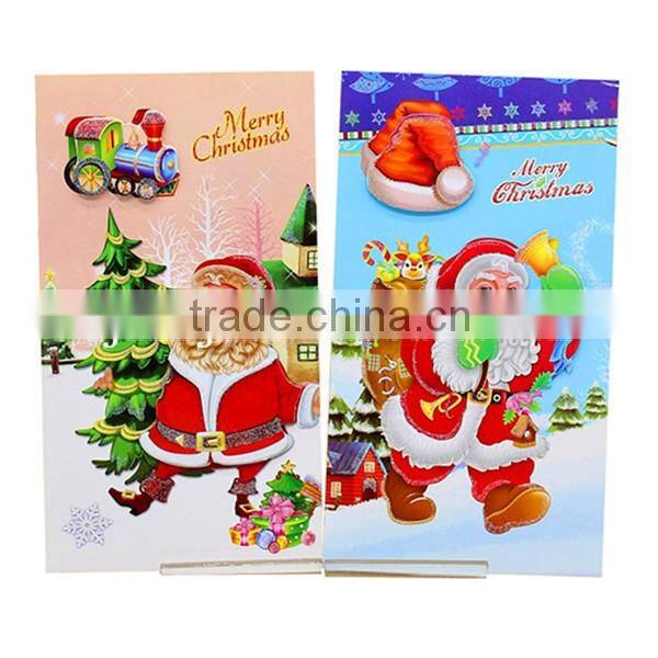 Wholesale cheap sample christmas greeting card printing