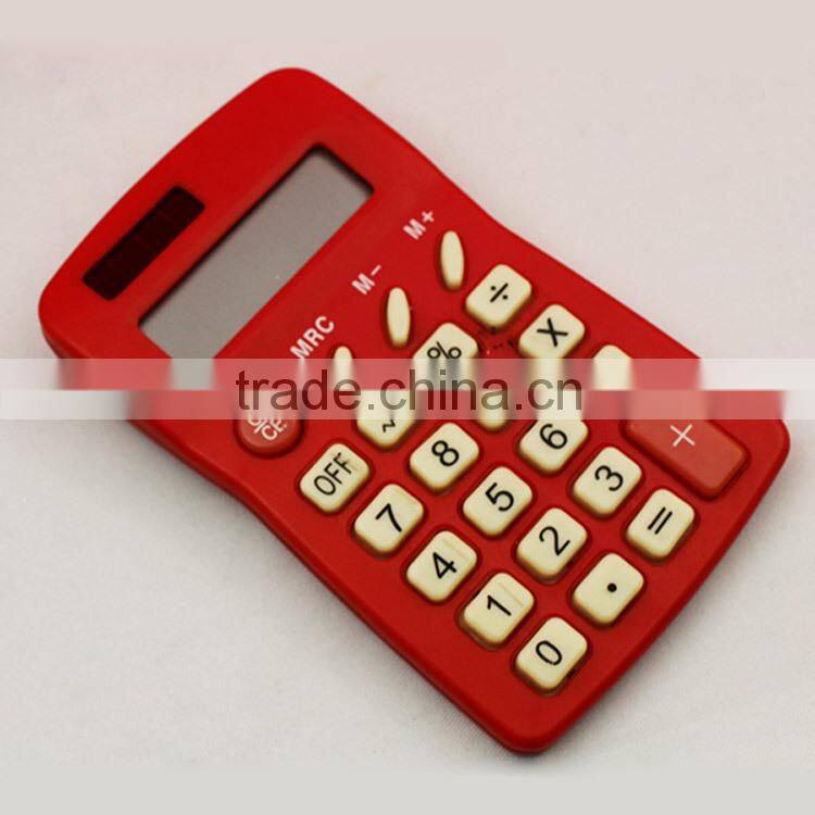 8 digts slim hand hold calculator