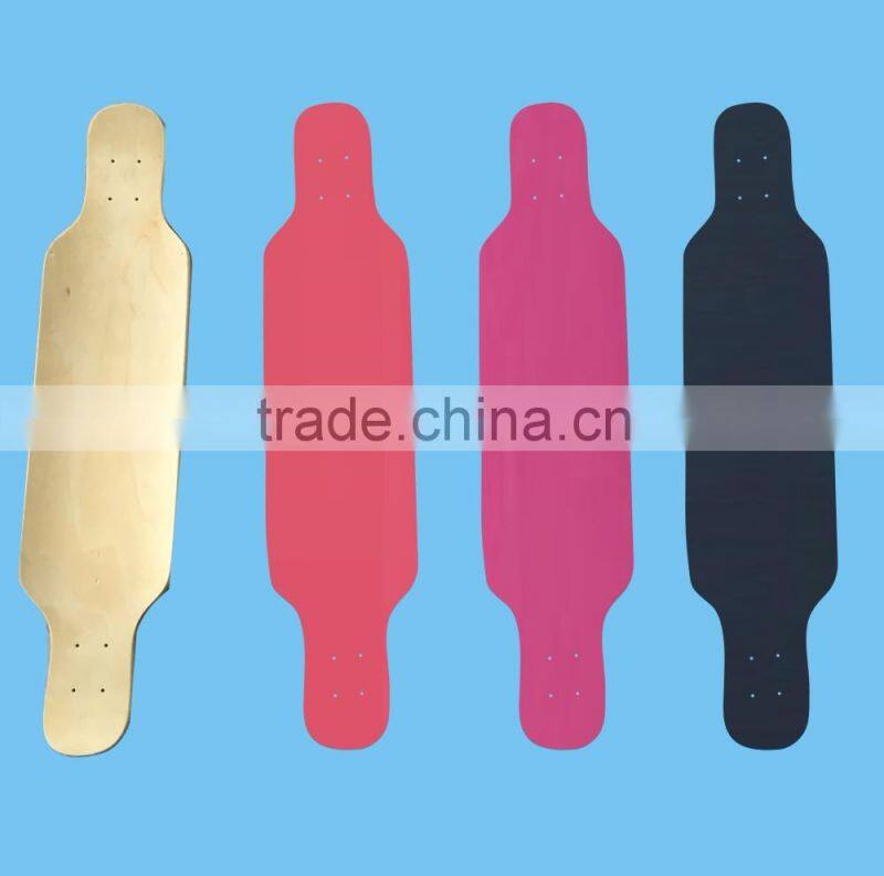 Wholesale Professional Canadian Maple Fish Skate decks Blank Skate Boards for Adult