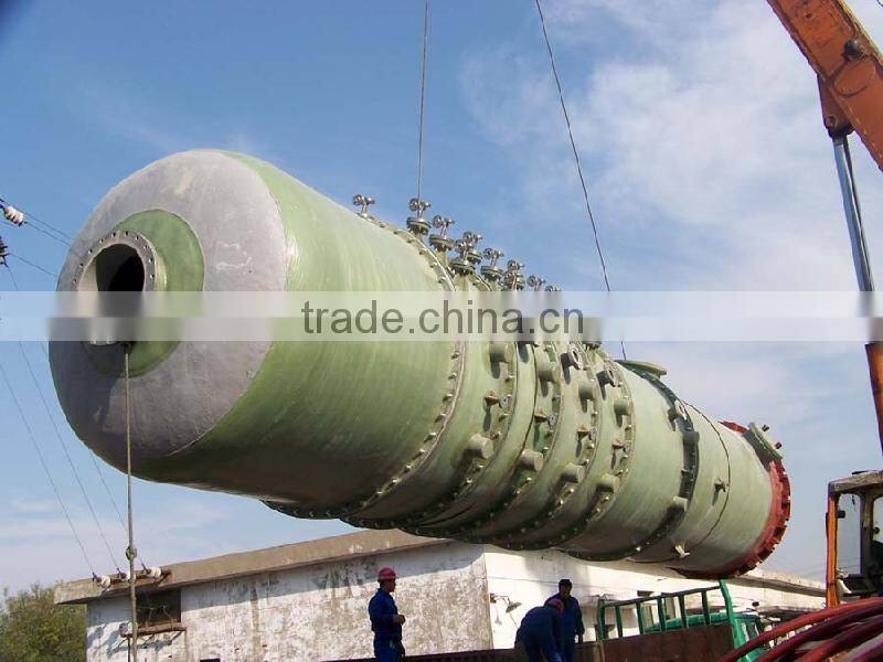 GRP tank/Ion exchange column water treatment equipment