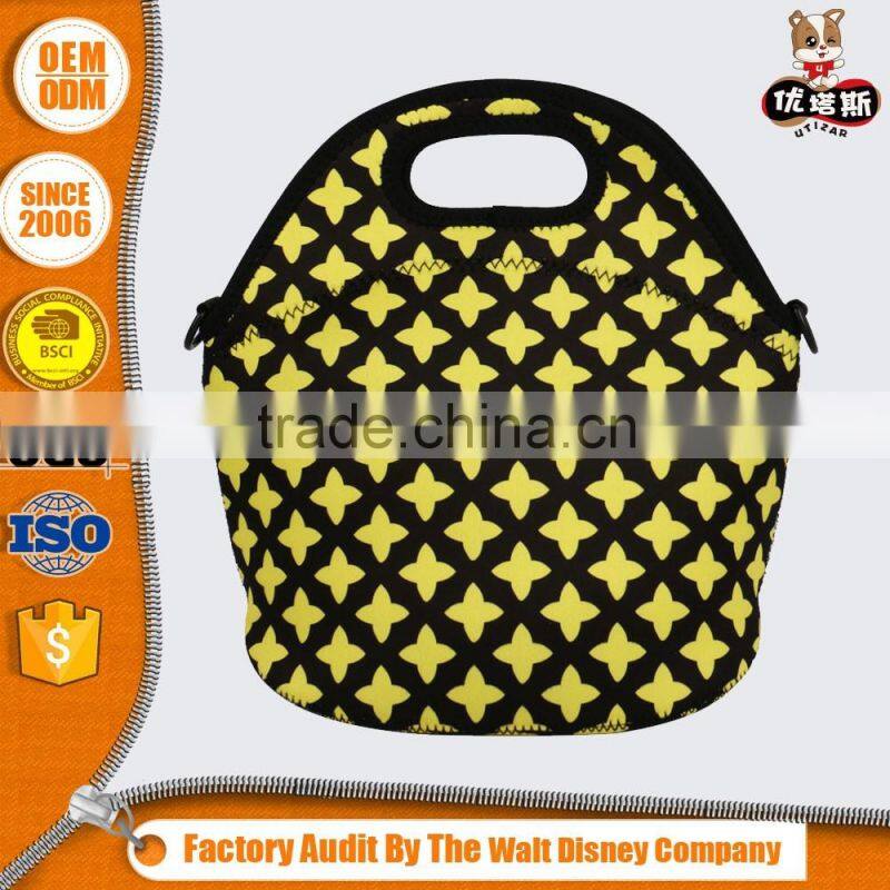 tote ice cooler bag with detachable shoulder strap waterproof insulated neoprene thermos lunch bag