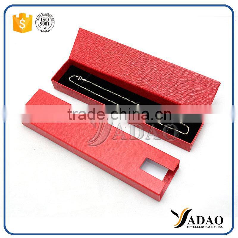 Different types flip top insert paper box for sea cucumber luxury for jewelry packing