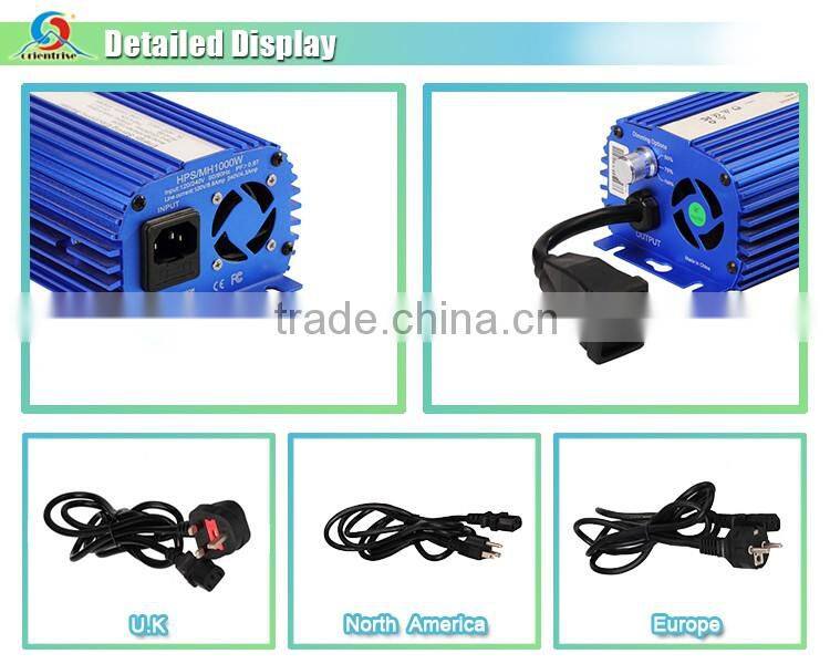 Electronic Ballast 600W Dimmable With Cooling Fan Origina