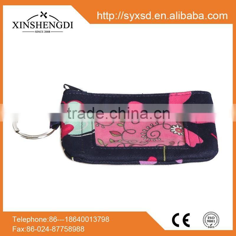 Elegant nice fashion shoulder mini Cotton Quilted Girls Ladies Wallet