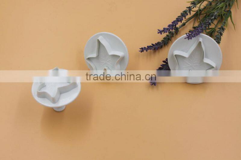 ZiNuo 3pcs cake fondant decorating honey bee plunger cutter