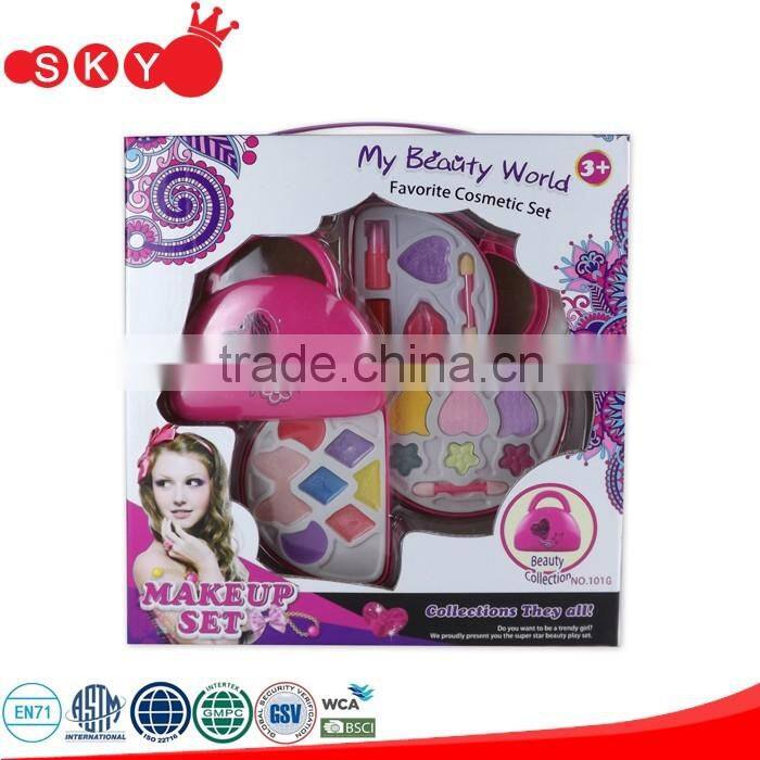 Kids cosmetics plastic makeup set toy