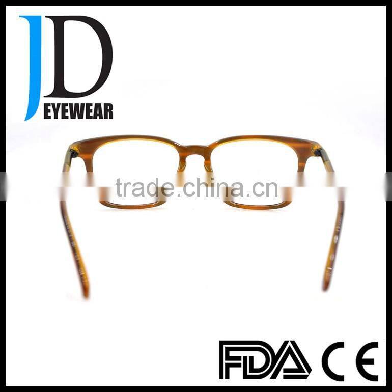 top seller korea stylish classic square copper color optical glasses for kids