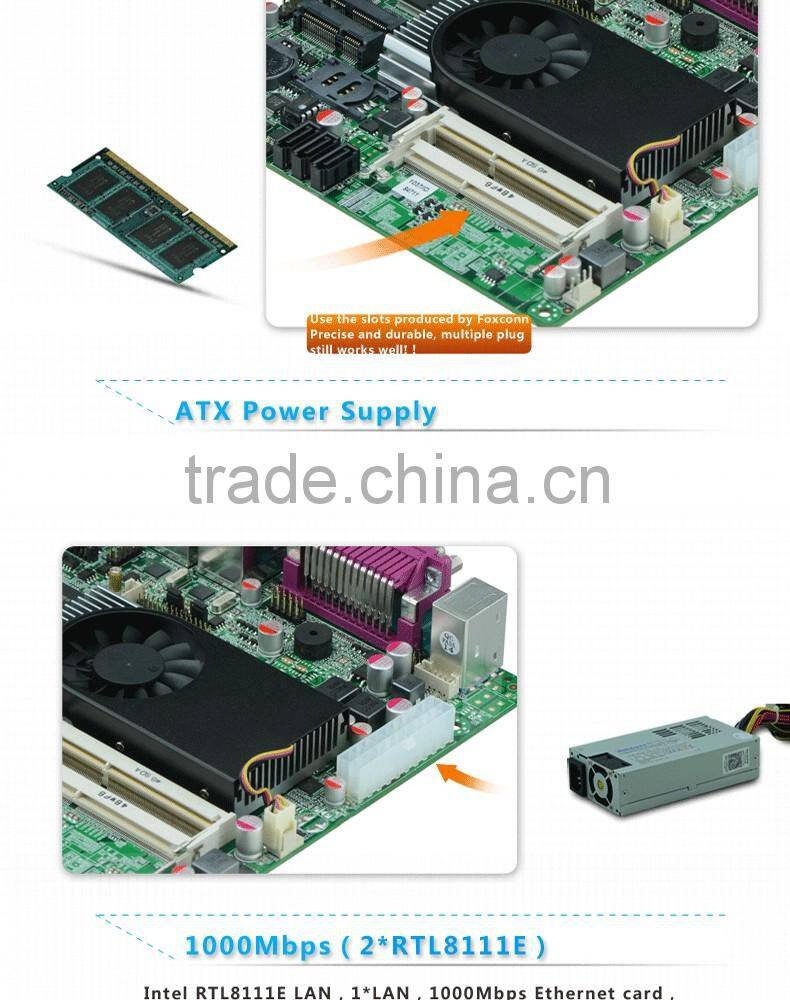 2* RJ-45 Lan port Cheapest celeron industrial pc motherboard 1037u embedded computer board with factory best prices
