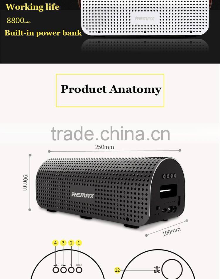 Original Remax Bluetooth Wireless Portable Speaker for smart phone