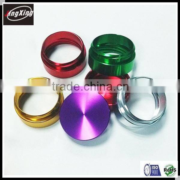 Custom brass screw with internal thread