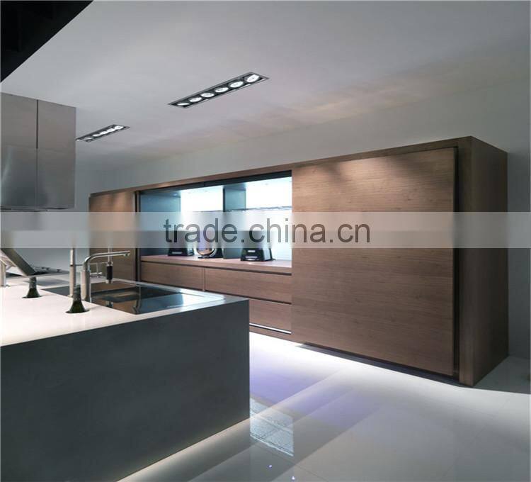 Cheap price hign end melamine intelligent kitchen cabinet