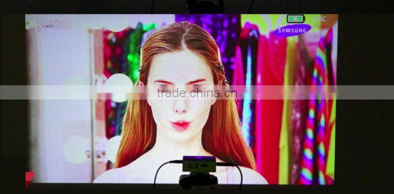 2016 Newest 854*480 DLP 800lumens mobile phone projector UC50 with CE ROHS FCC BIS certification