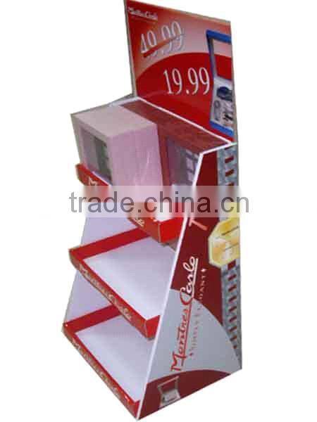 Durable Counter Corrugate display Paper Stands for USB flash