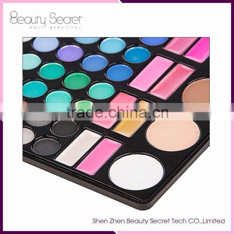 2016 Hot Selling Waterproof 78 Color Makeup Blusher Eyeshadow Palette