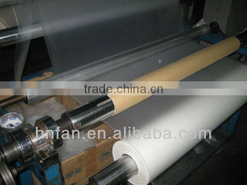 Plain weave water soluble pva plastic film