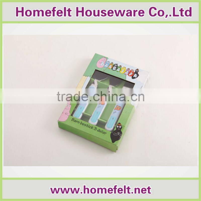 High quality Plastic baby cutlery