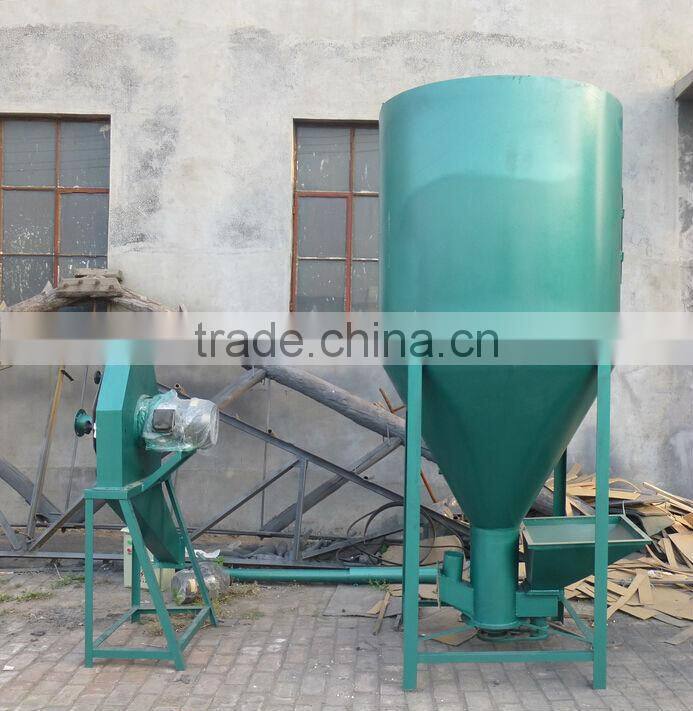 electric feed grinder mixer 1ton/hour