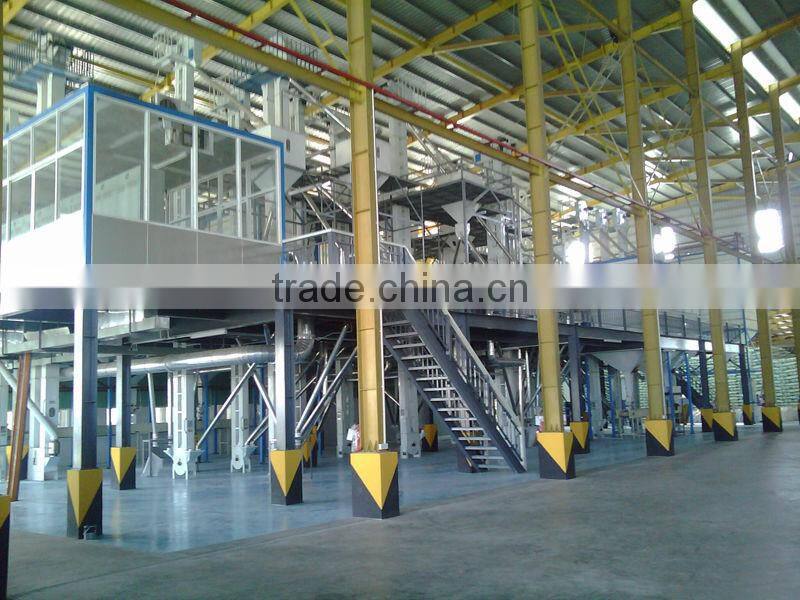 High efficiency fully automatic complete set jet rice mill made in China