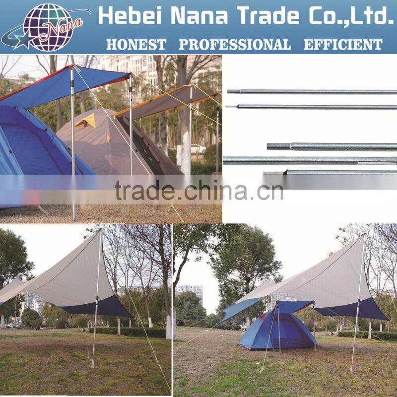 Aluminium Telescopic Camping tarp tent poles / Multi-purpose tent poles