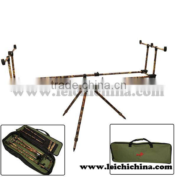 In stock aluminum rod pod carp fishing