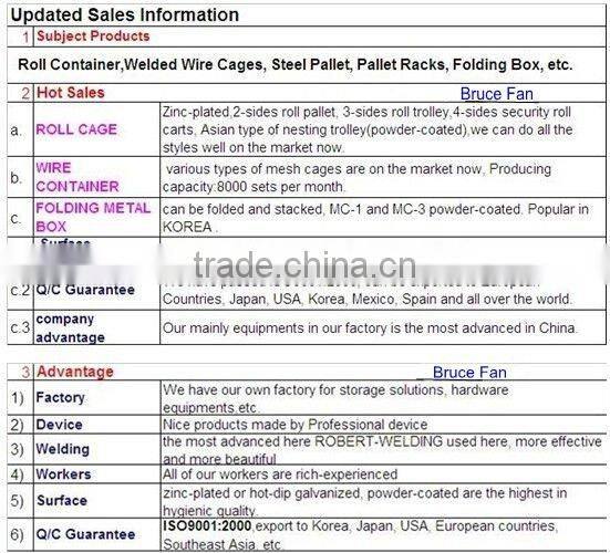 logistic handling cart/transport trolley