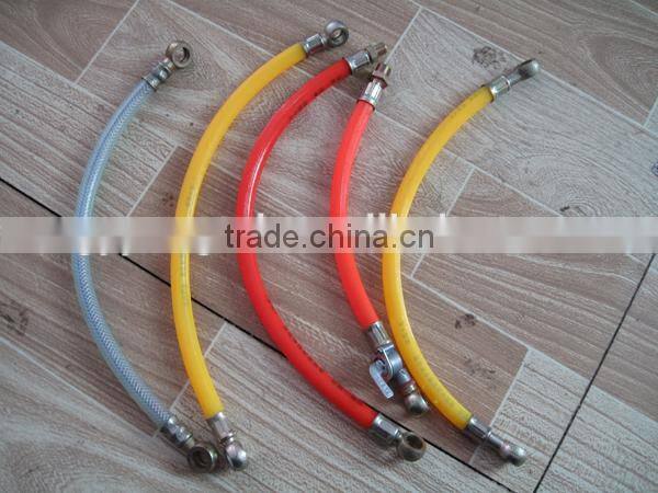 Tractor diesel engine plastic oil delivery pipe