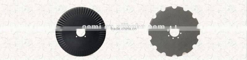 Customized tillage tools fertilizer coulter blade