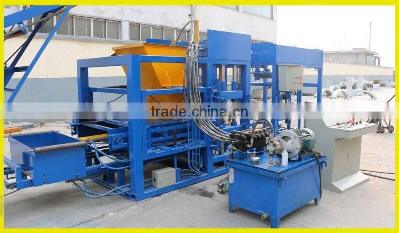 habiterra block machine qt4-25 automatic hydraulic concrete block making production line price