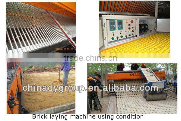 2013 newly host selling DY-6 Tiger stone Brick paving machine from China