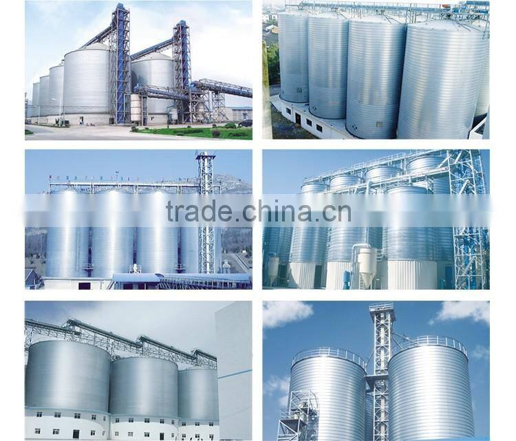 Customized steel silo for wheat storage