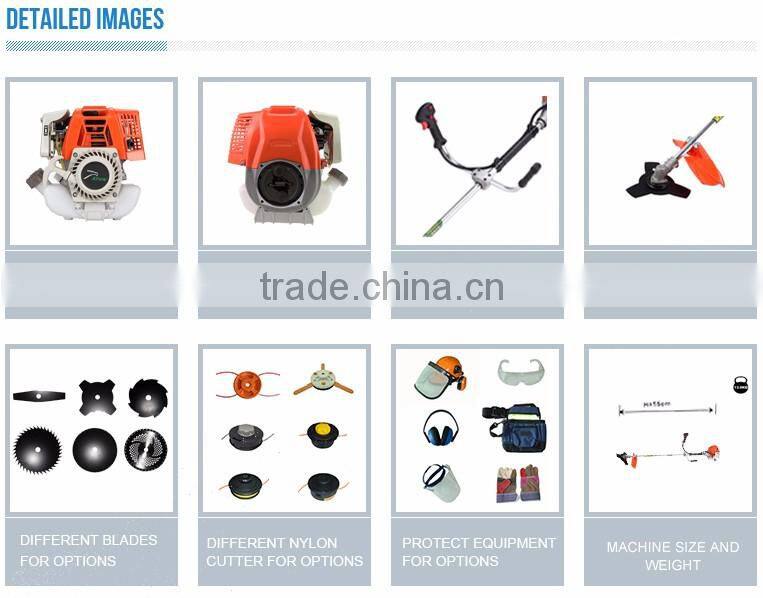 4 stroke gasoline garss garden trimmer /brush cutter/brush grass cutter for sale(TFG1E139F-3)