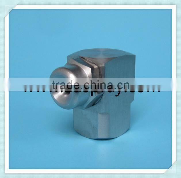 Stainless steel wide-angle corner 90 degree full cone spray water nozzle