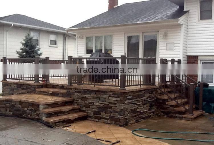 Residential outdor aluminum railings