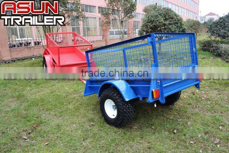 Utility And Single Axle Garden Trailer With Cage For Sale (GT-2)
