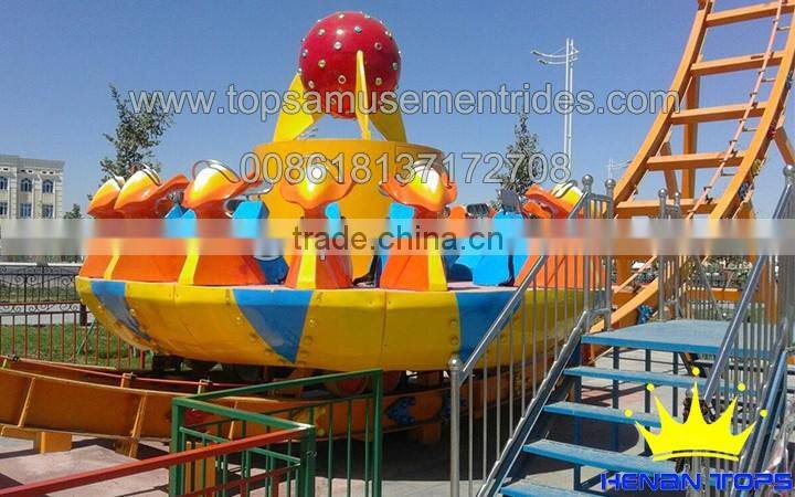 Amusement Top Spin Theme Park Supplier Space Travel Rides