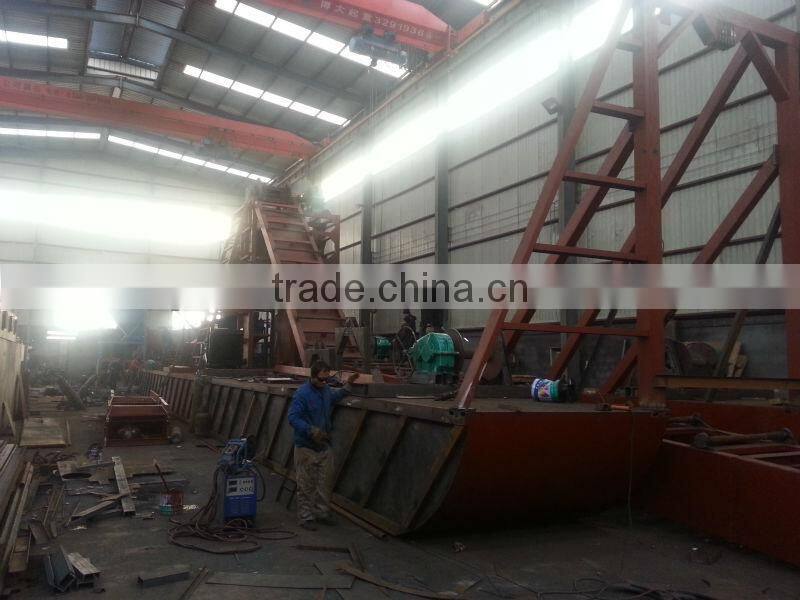 Hot sale bucket type gold dredger