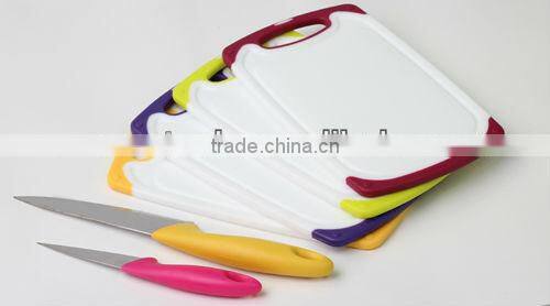 3 in 1 Set Antibacterial Non-slip Plastic Chopping Block