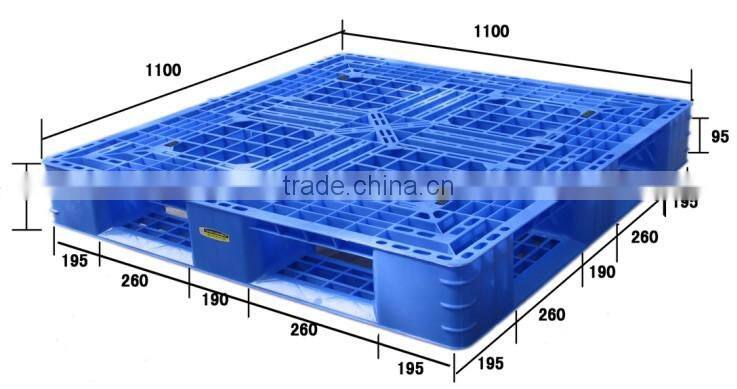 1100*1100 single side plastic pallet