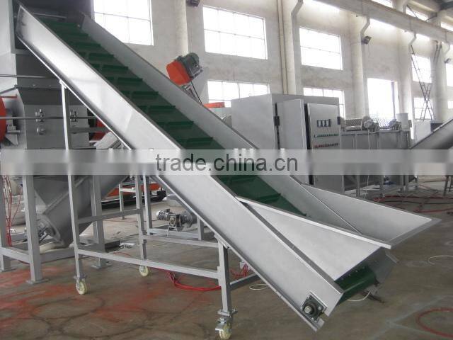 Waste PP PE film bag plastic recycling machine